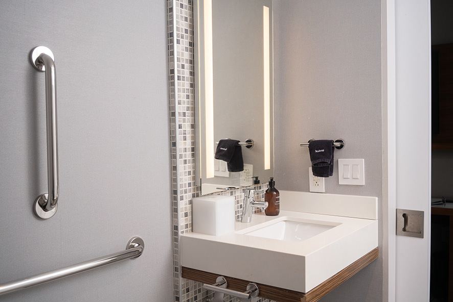 Hotel New York Downtown The Cloud One barrierefreies Badezimmer Hotel New York Downtown The Cloud One barrierefreies Badezimmer