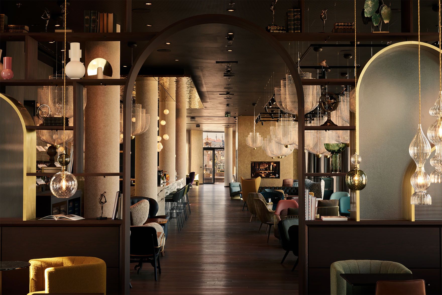 Designhotel Prag The Cloud One Lounge