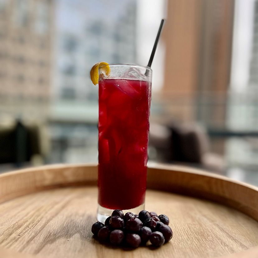 Berry Cloud Punch Special Drink Sounds in the Cloud New York