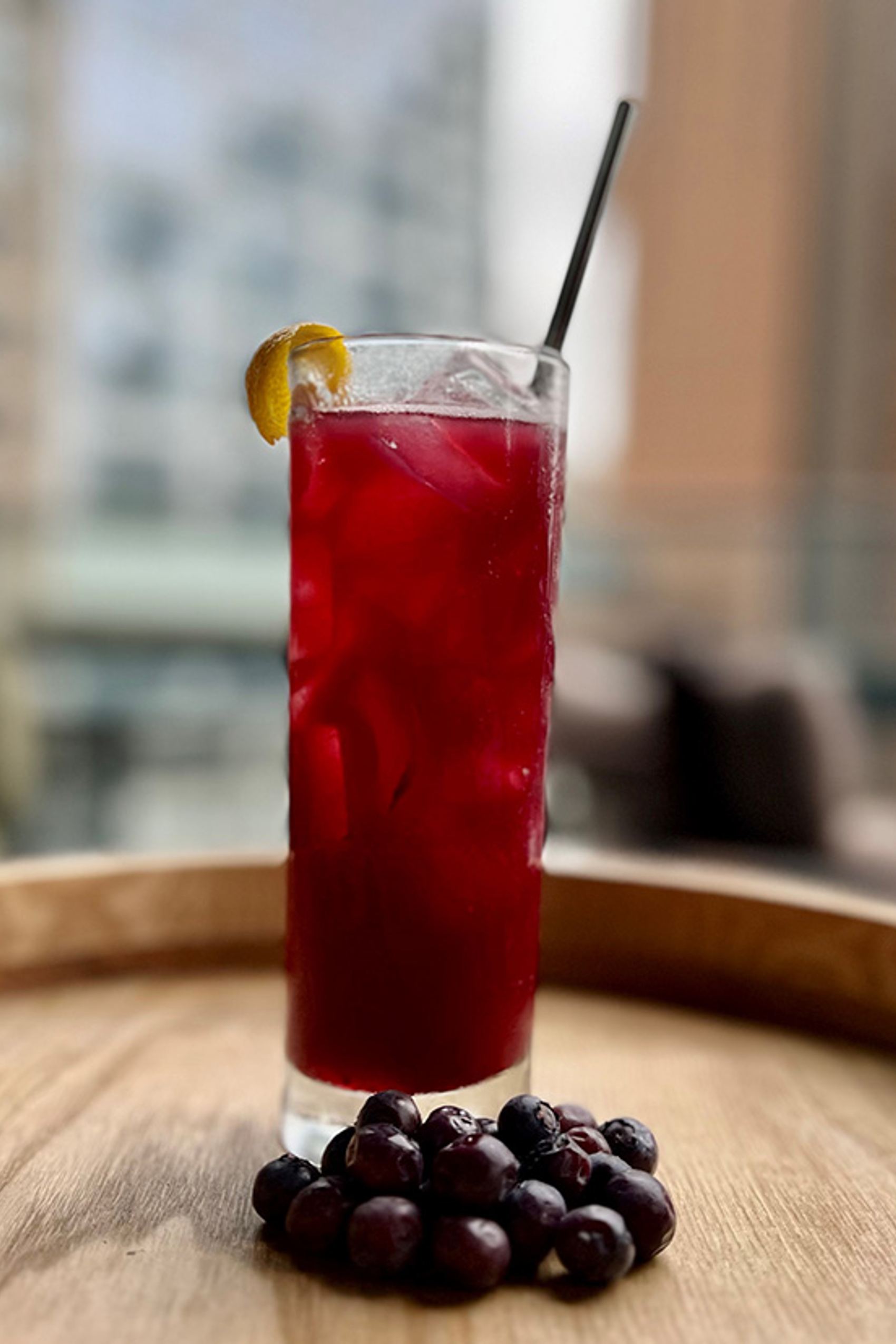 Berry Cloud Punch Special Drink Sounds in the Cloud New York
