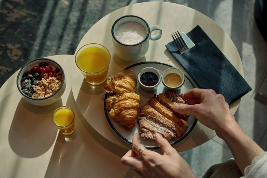 hotel hamburg kontorhaus śniadanie 