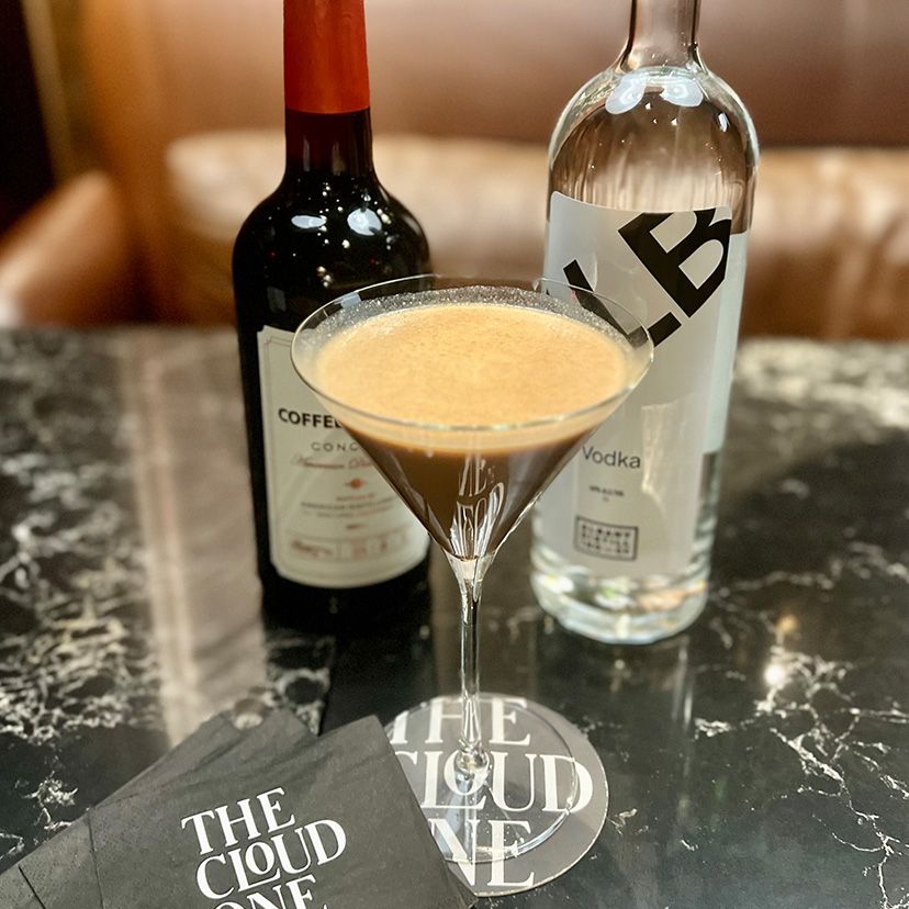 Love Tini special drink sounds in the cloud New York
