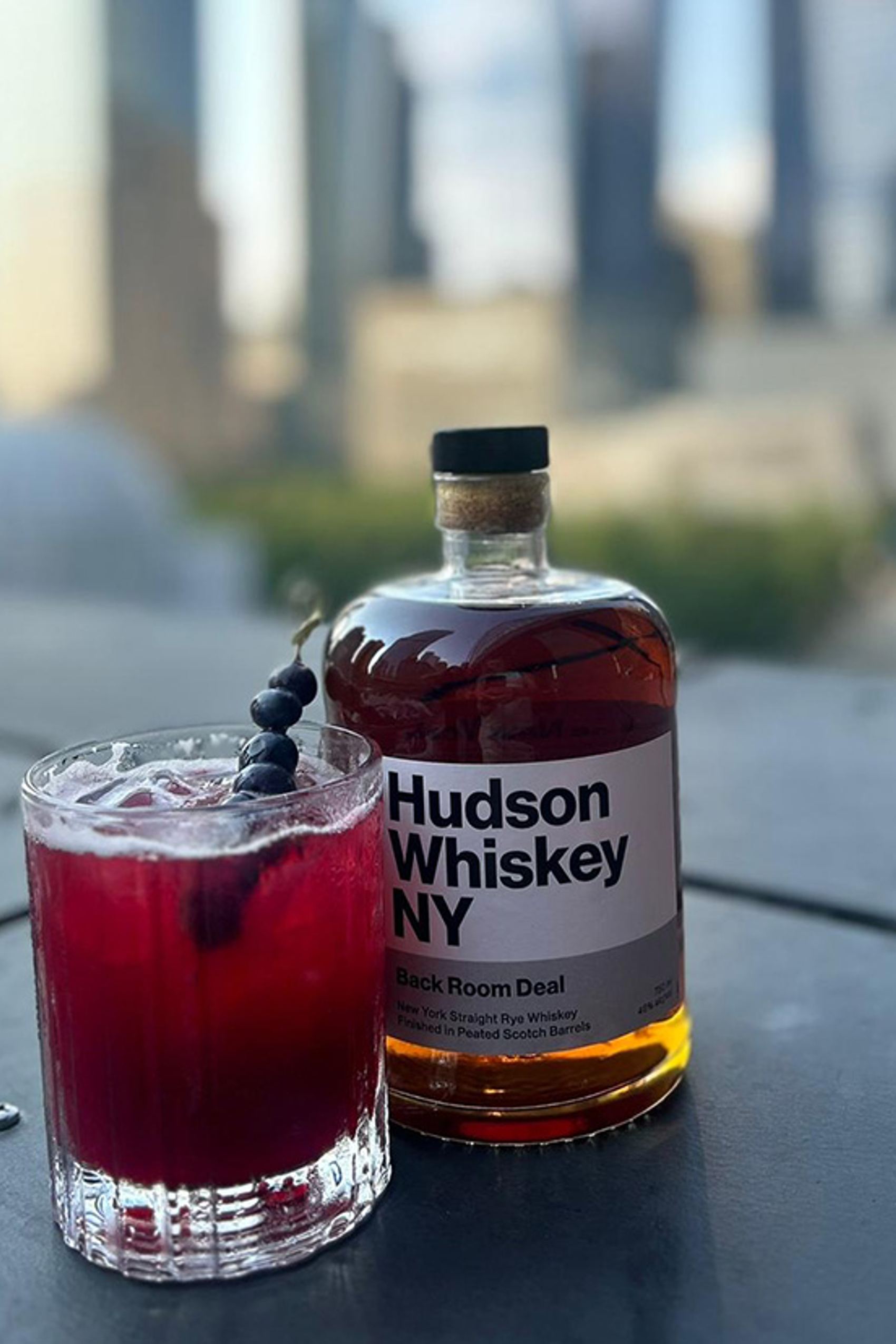 The Whiskey B Berry Special Drink Sounds in the Cloud New York