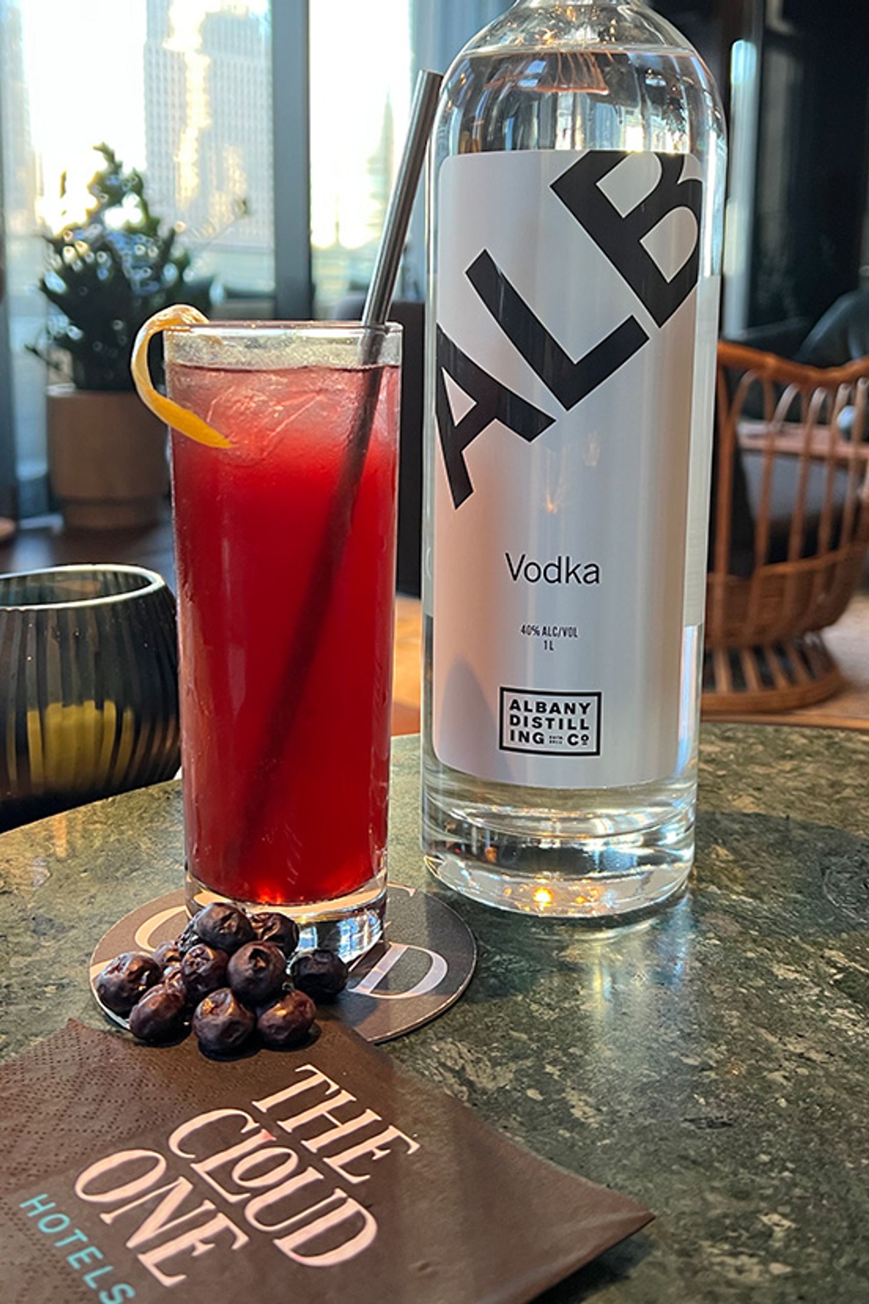 Citrus Berry Fizz Special Drink Sounds in the Cloud New York