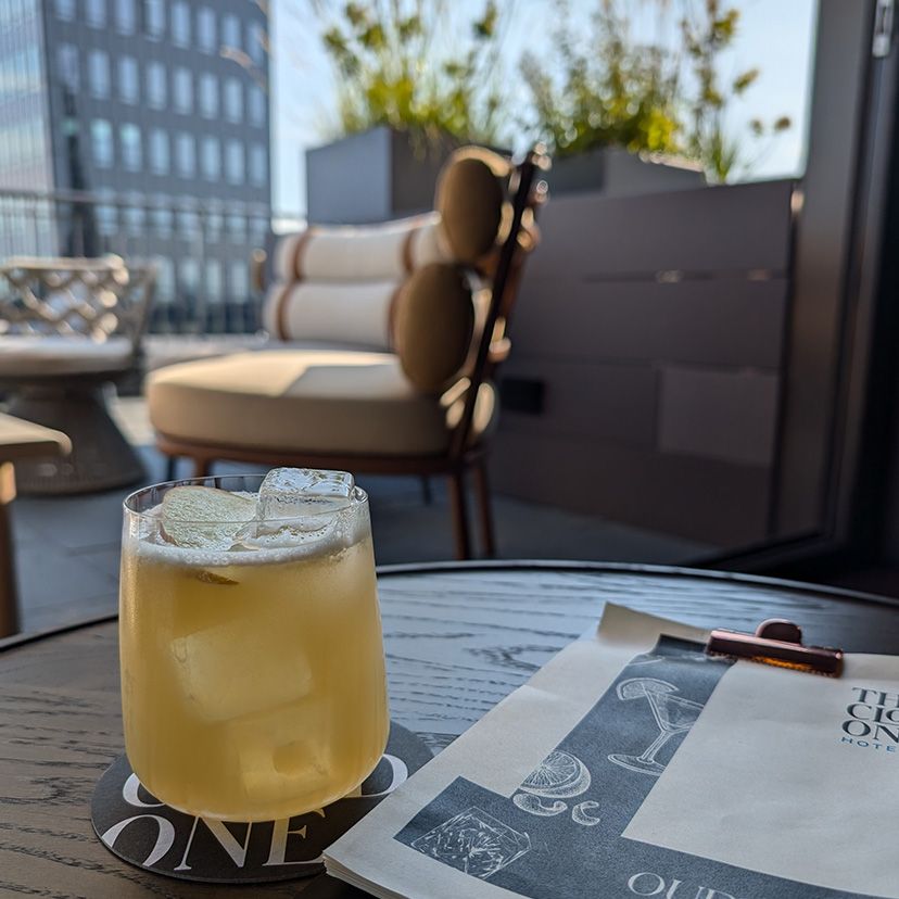 Almond Apple Bliss Special Drink Sounds in the Cloud New York