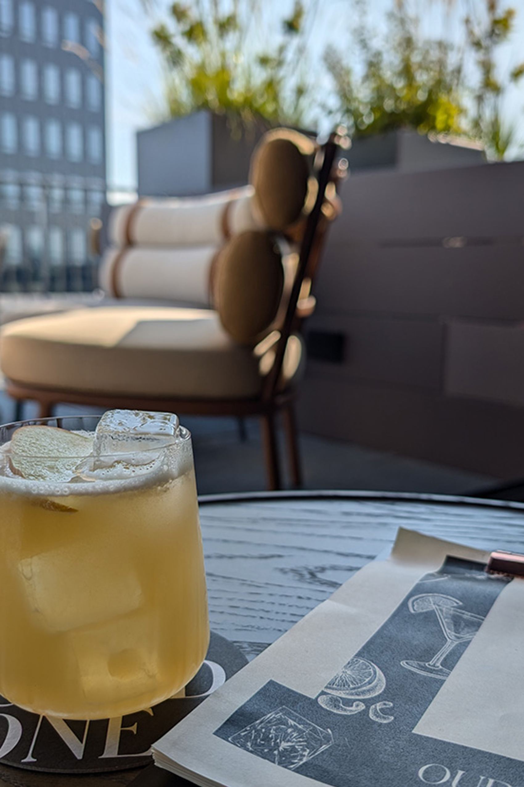 Almond Apple Bliss Special Drink Sounds in the Cloud New York