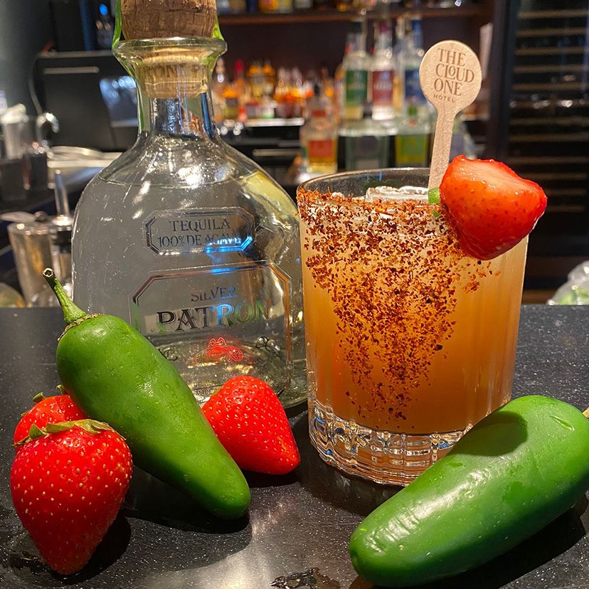 Spicy Mamarita Special Drink Sounds in the Cloud New York