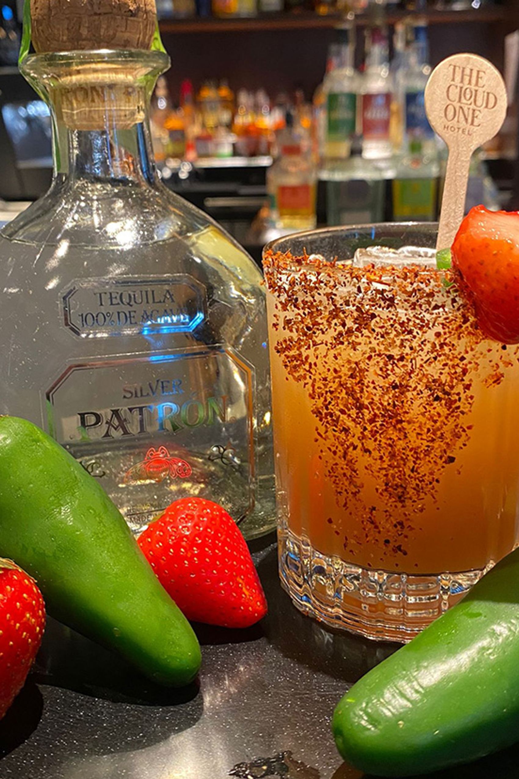 Spicy Mamarita Special Drink Sounds in the Cloud New York